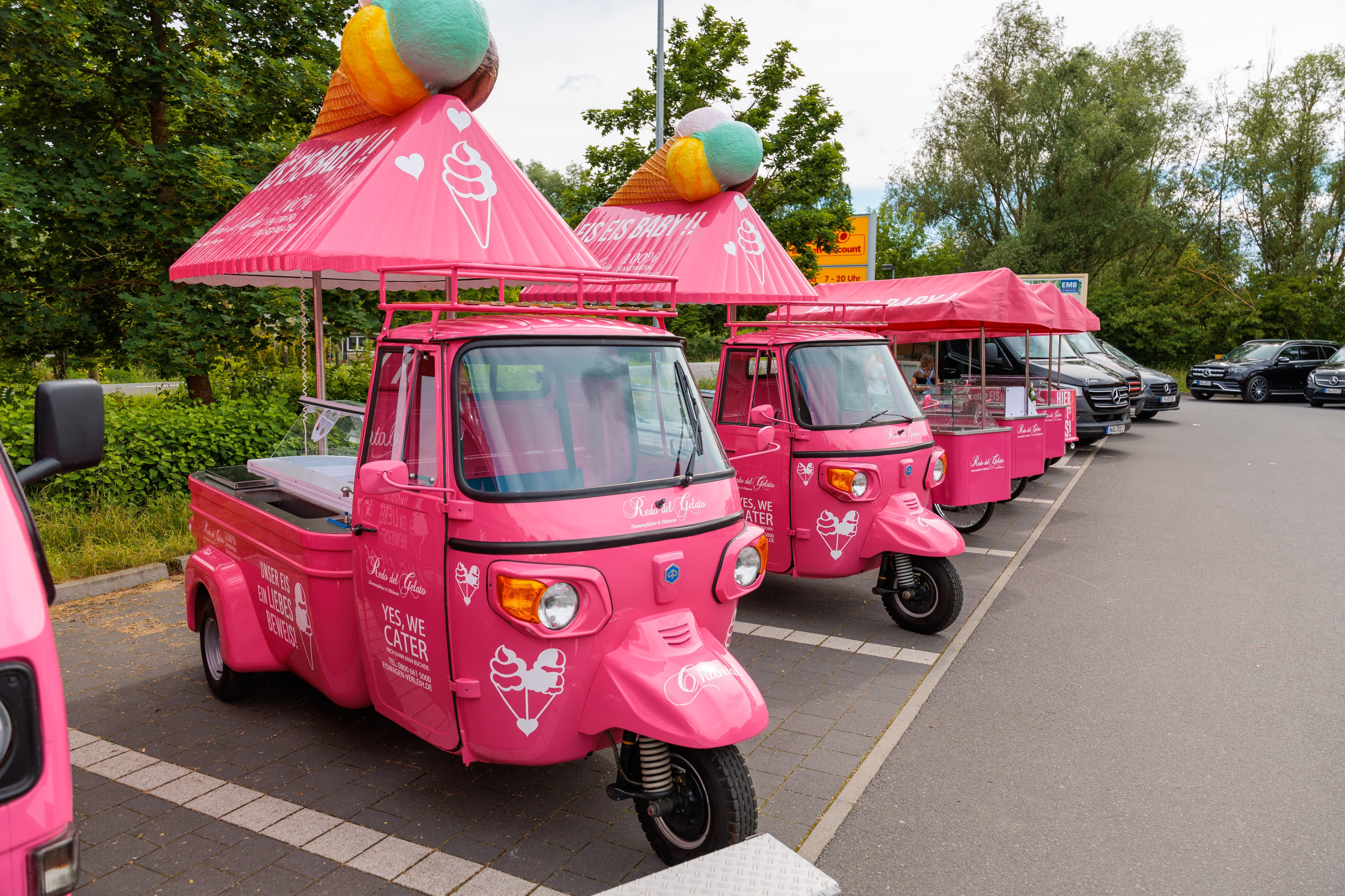 Piaggio Ape Eismobil